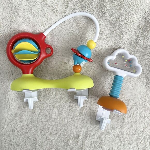 Skip Hop Explore More Activity Center Replacement Toy 2 Set Bead Cloud Baby - Picture 1 of 6